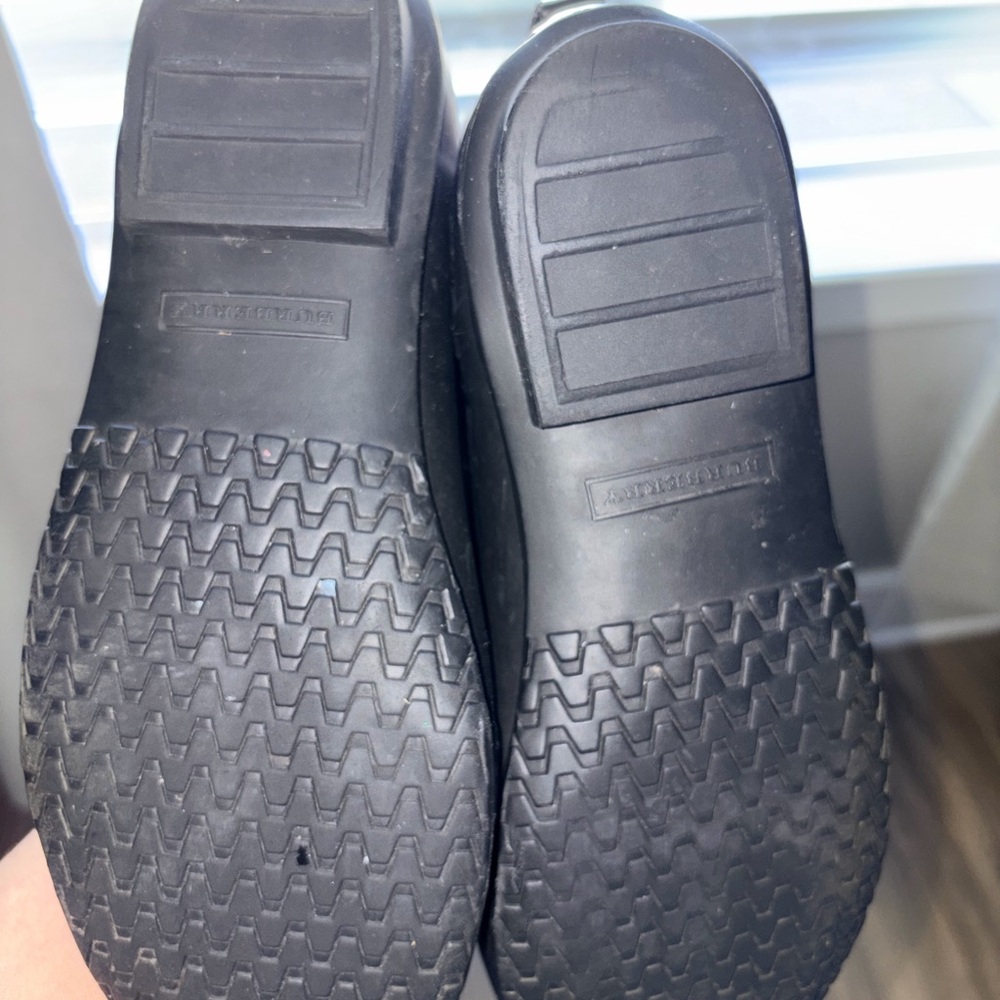 Burberry Black and Tan Winter Rain Boots - Picture 3 of 3